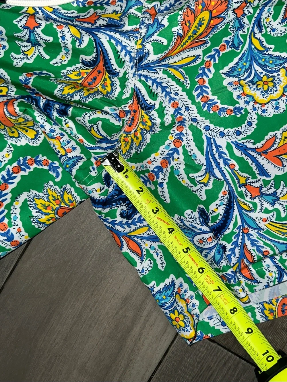 Polo‎ Ralph Lauren Swim Trunk Shorts Green Blue Orange Swimwear Men's 2XLT